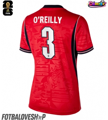 Anglie Nico O'Reilly #3 Dámské Venkovní Dres MS 2026 Krátký Rukáv